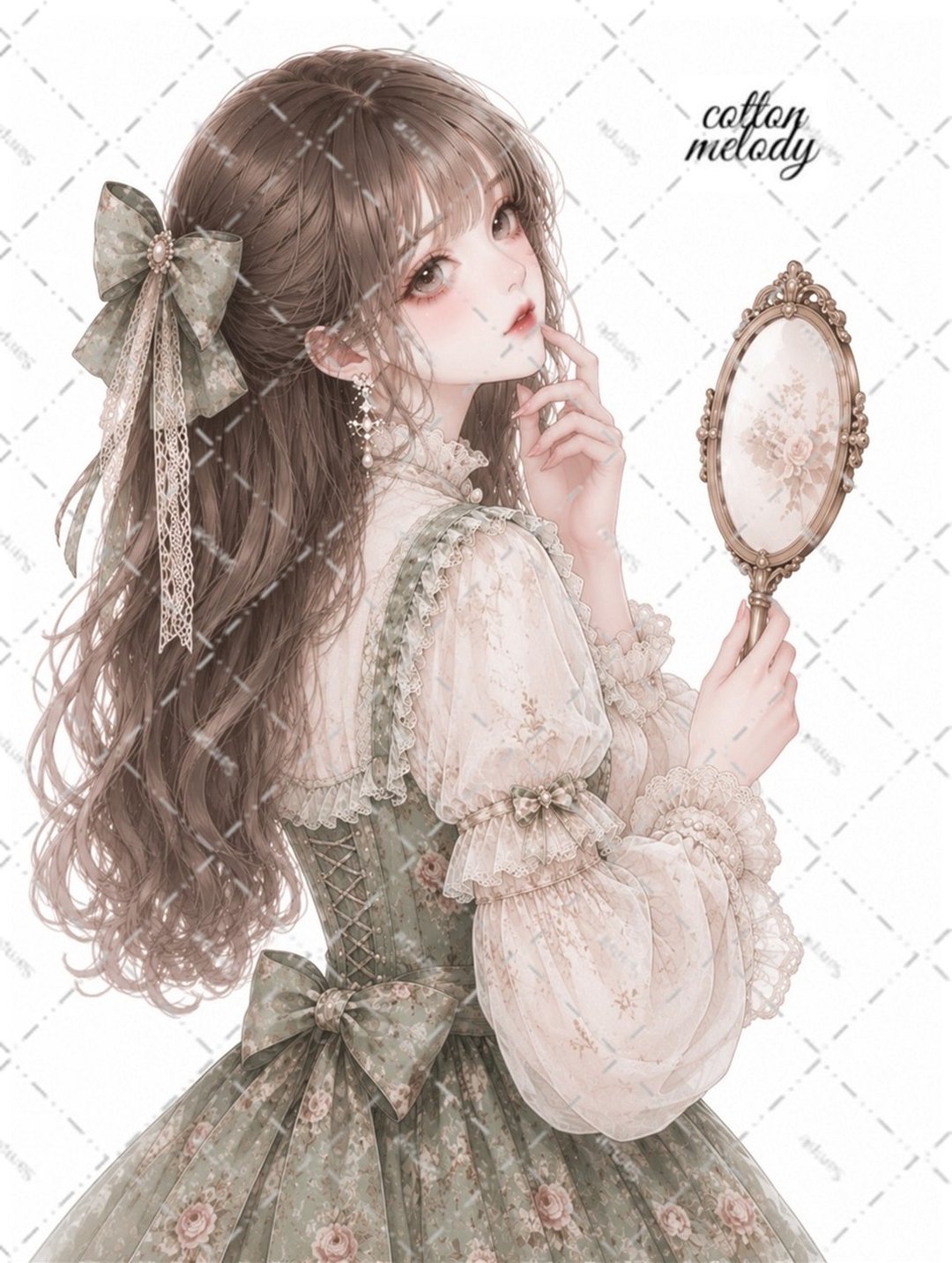 原创贴纸 No.9390 人物贴纸 原创贴纸 人物贴纸 女孩贴纸 原创人物贴纸 - 贴纸 - 纸 