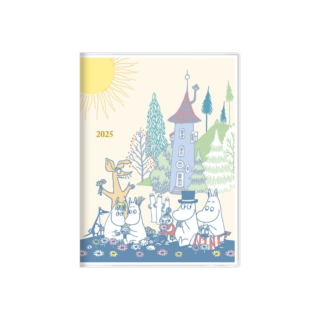 【MOOMINx日本SUN-STAR】A6 手帐月计划本-- - 笔记本/手帐 - 纸 