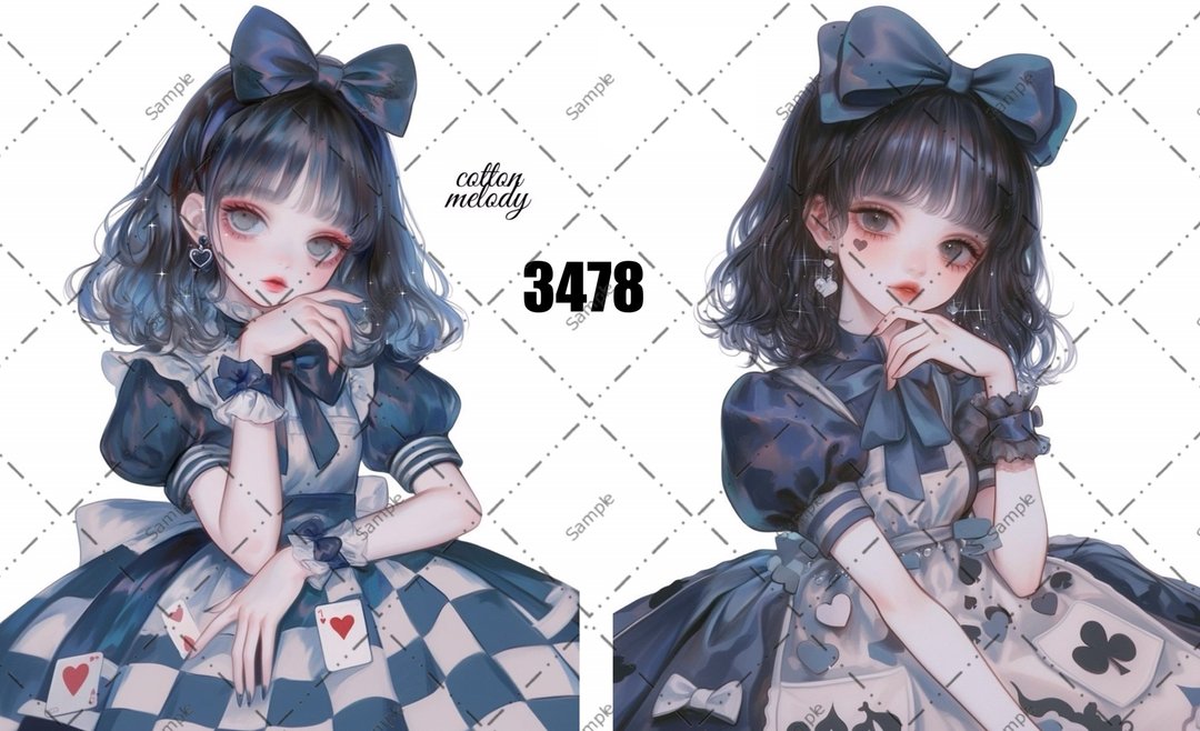 original sticker no.3478 人物贴纸 原创贴纸 原创人物贴纸 装饰贴纸 cotton melody - 贴纸 - 纸 
