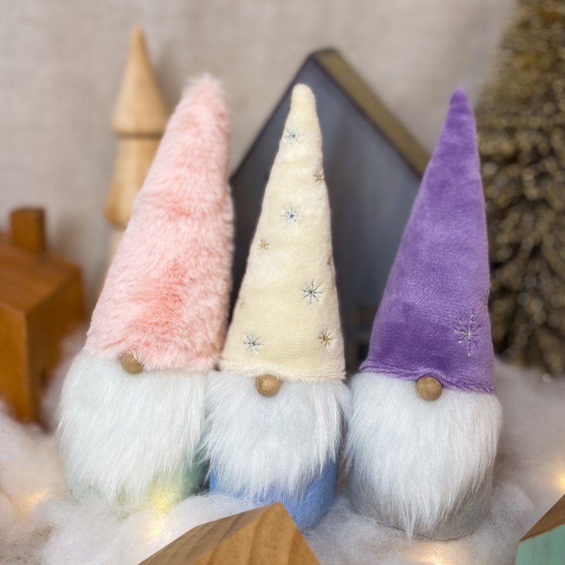 Three Best Friends Gnome Decor|摆饰|礼物|24小时出货 - 摆饰 - 棉．麻 多色