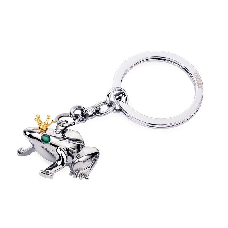 【毕业礼物】Frog King 青蛙王子钥匙圈 - 钥匙链/钥匙包 - 其他金属 银色