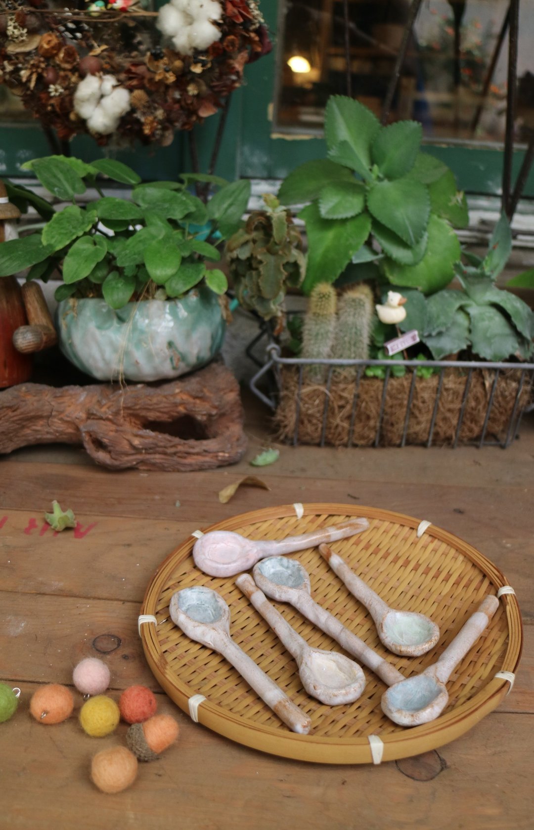 手感温度 搅拌棒 - 餐刀/叉/匙组合 - 陶 咖啡色