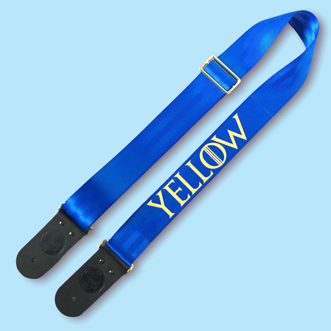Personalized Custom Guitar Strap - 吉他配件 - 尼龙 蓝色
