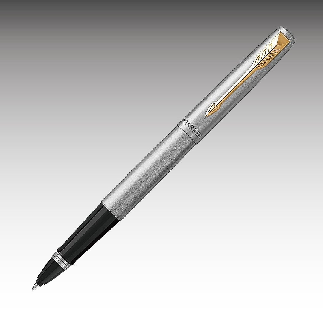 Parker 派克Jotter原创系列 钢金夹钢珠笔免费刻字 - 钢珠笔 - 其他金属 银色