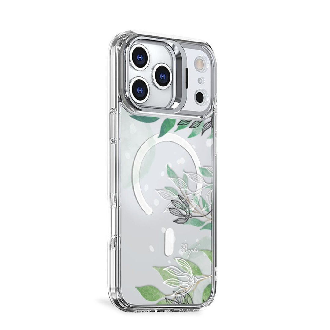 apbs iPhone 全系列 防震双料隐形立架磁吸手机壳-风吹半夏 - 手机壳/手机套 - 其他材质 多色