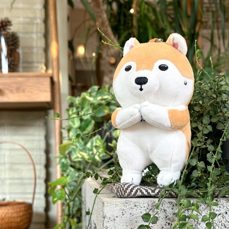 粉粉的 手手磁吸绒毛娃娃吊饰 - 玩偶/公仔 - 其他人造纤维 橘色