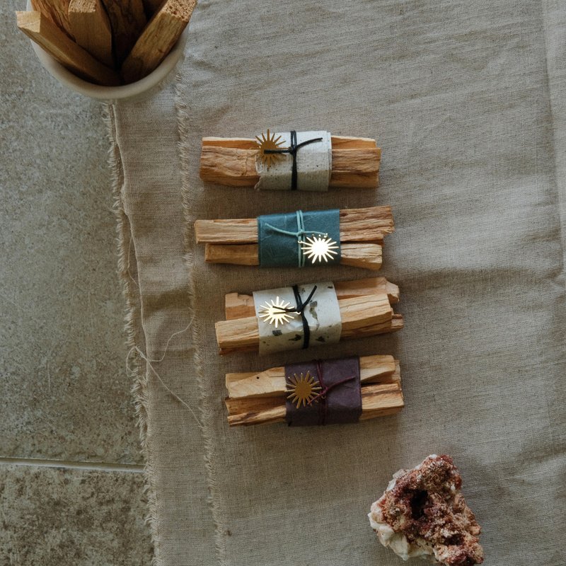 能量净化 秘鲁圣木条 - 香薰/精油/线香 - 木头 咖啡色