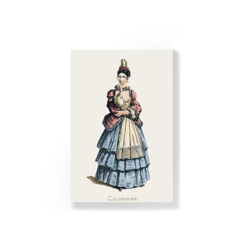 意大利 IFI 明信片(L) 喜剧演员 哥伦比亚 MAS7 - 卡片/明信片 - 纸 多色