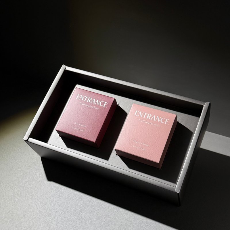 ENTRANCE-For Love暧昧萌芽香氛蜡烛礼盒Sweet Crushing - 蜡烛/烛台 - 纸 