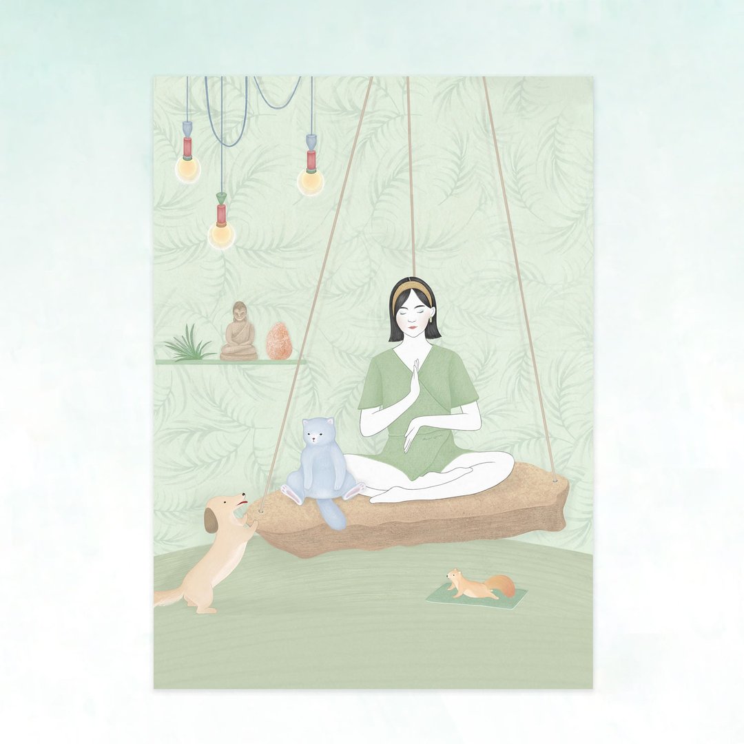 日纪 ⁄  6月 / 画卡 - 卡片/明信片 - 纸 多色