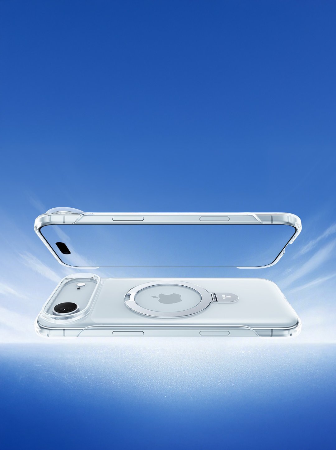 【iPhone 17系列】TORRAS Ostand Slim系列裸感极轻薄支架手机壳 - 手机壳/手机套 - 塑料 多色