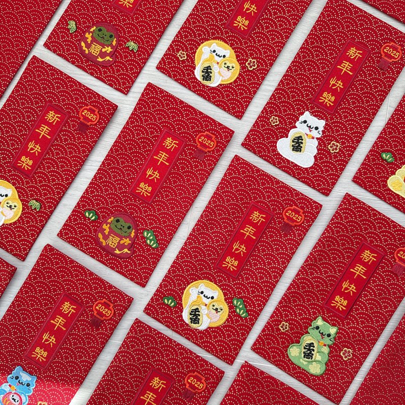 【定制 总金额卖场】红包袋开版与特殊加工-请勿自行下 - 其他 - 棉．麻 红色