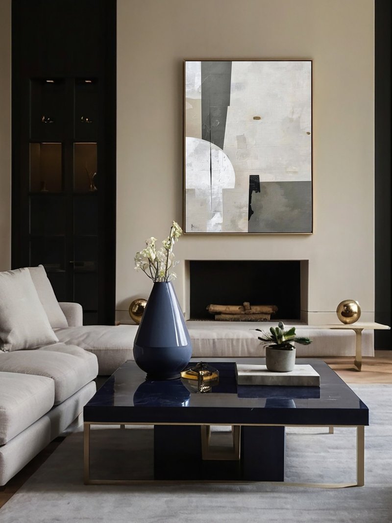 10080抽象画-无框画 | 装饰画 | 油画 | 挂画 | 室内设计 |入厝礼 - 海报/装饰画/版画 - 其他材质 多色