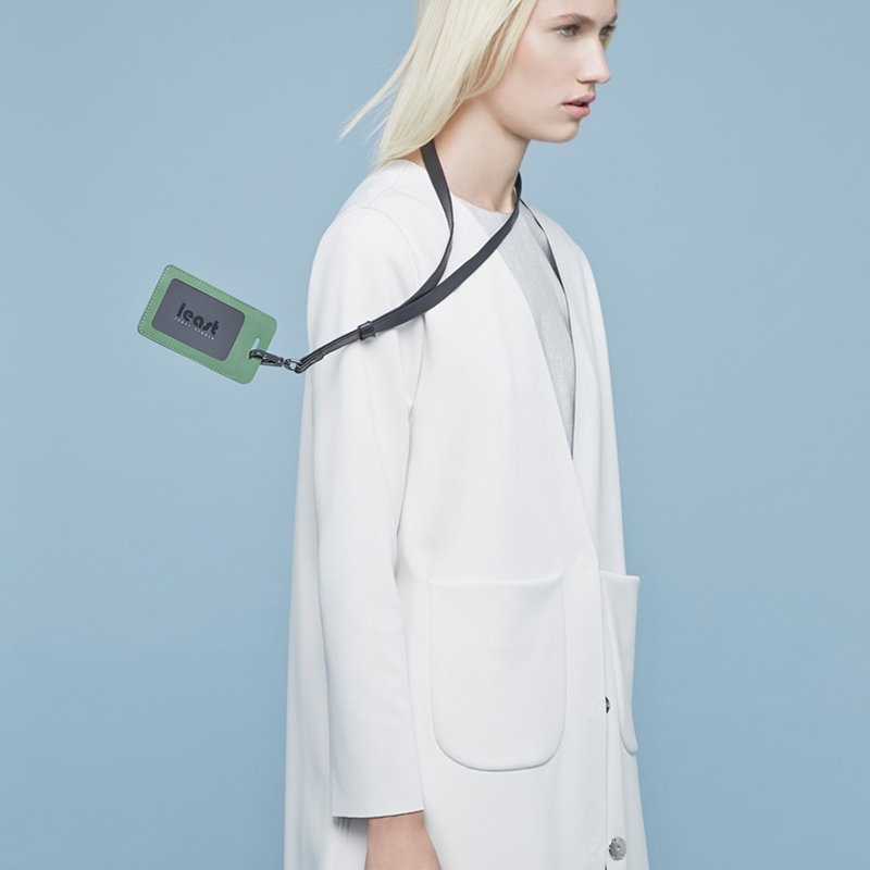 HOLLA CARD HOLDER / Forest green black #CUTTINGMAT - 其他 - 橡胶 绿色