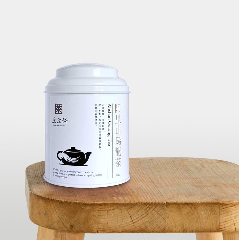 茶茶轩 - 阿里山乌龙茶 - 150g 罐装 - 茶 - 新鲜食材 绿色