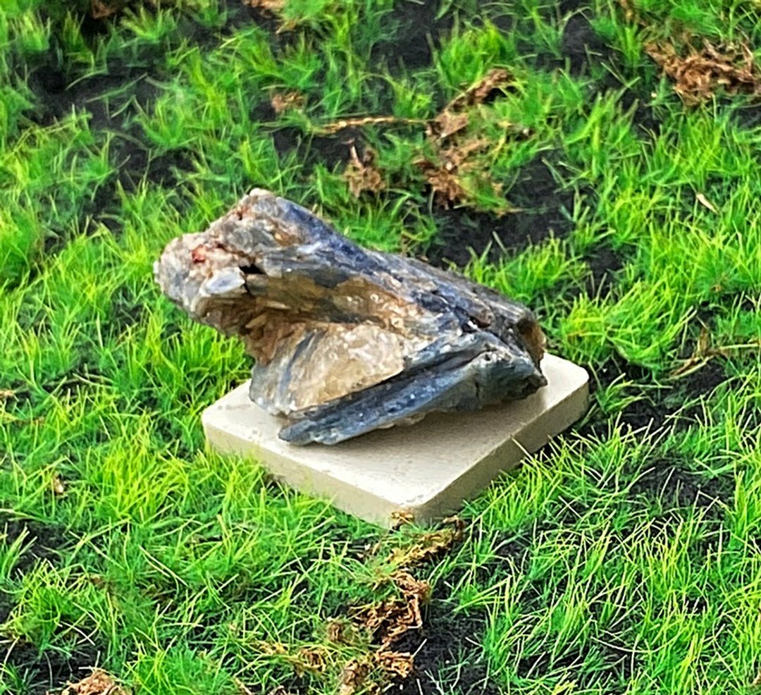 天然原矿蓝晶石共生白水晶 疗愈 招财 沟通 表达 观察力 快速出货 - 摆饰 - 水晶 多色