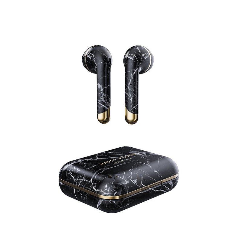 Happy Plugs Air 1真无线蓝牙耳机 大理石黑 - 耳机 - 塑料 黑色