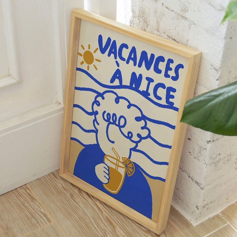 韩国Same.d |  P 品牌插画风格海报/布置/软装/海报/装饰/居家 - 海报/装饰画/版画 - 纸 白色