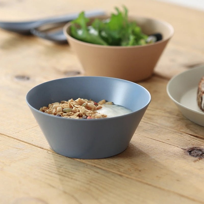 日本ideaco usumono 竹纤维甜点碗-270ml-多色可选 - 碗 - 其他材质 蓝色