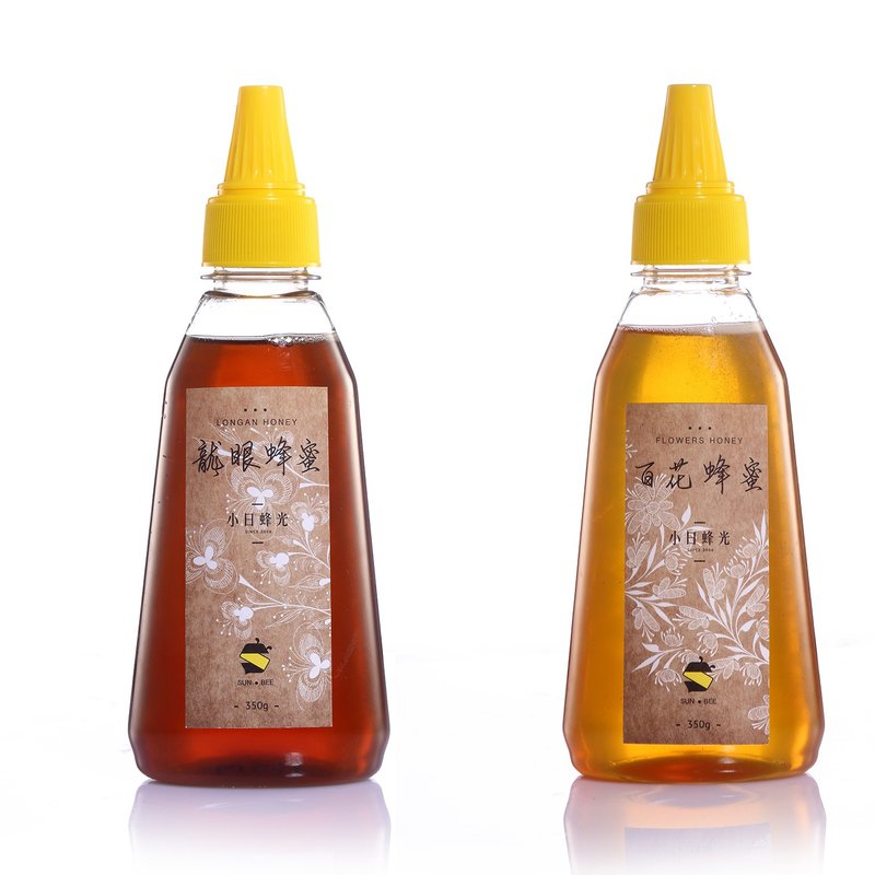 蜂蜜体验组350g - 蜂蜜/黑糖 - 塑料 白色
