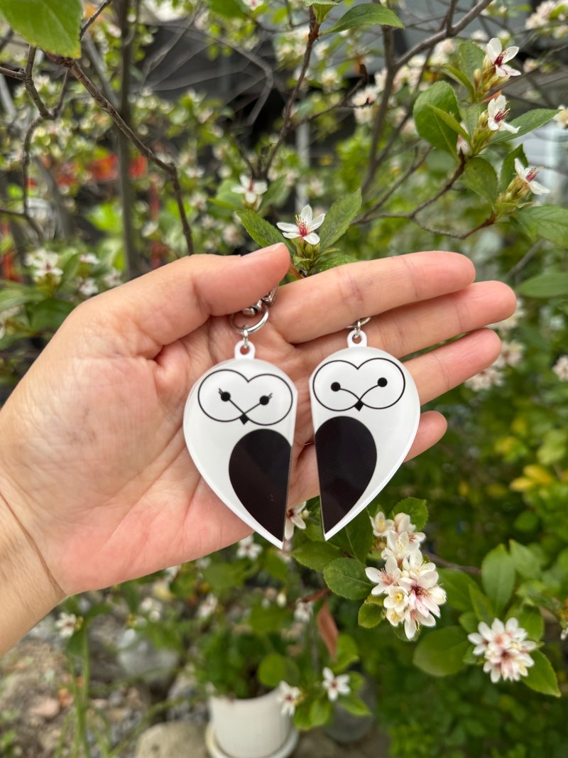 Touch Love NFC 一对钥匙圈 DIY 告白 求婚 闺蜜 毕业礼物 - 钥匙链/钥匙包 - 塑料 多色