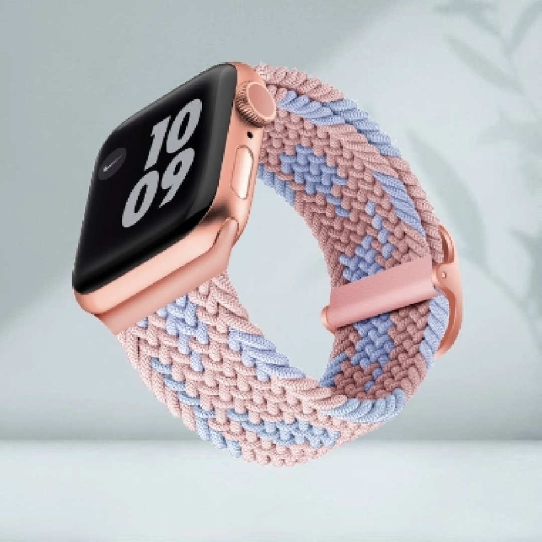 Crisben for 45/44/42mm Apple Watch 高弹力编织防泼水表带 - 手机配件 - 其他材质 