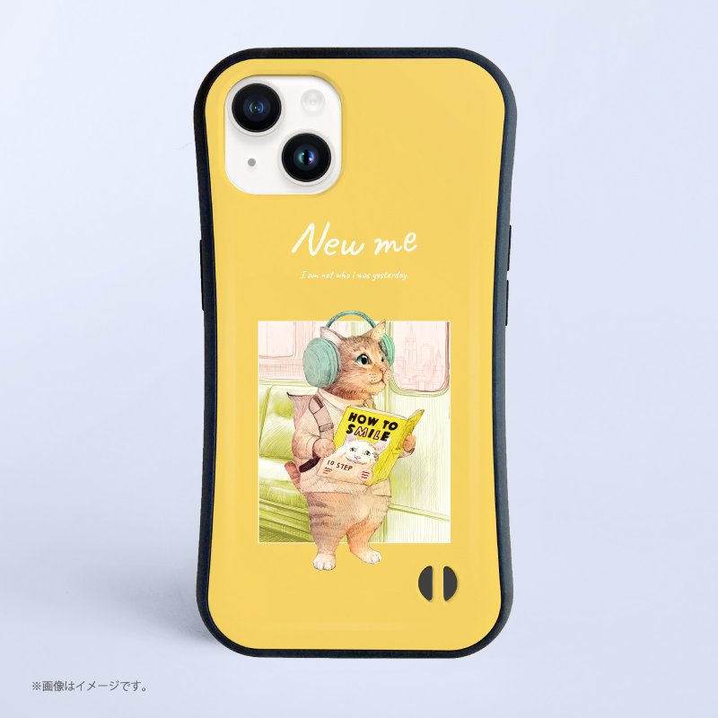 全新我 — 明天我会对某人微笑？ / 防震 iPhone 保护壳 - 手机壳/手机套 - 塑料 白色