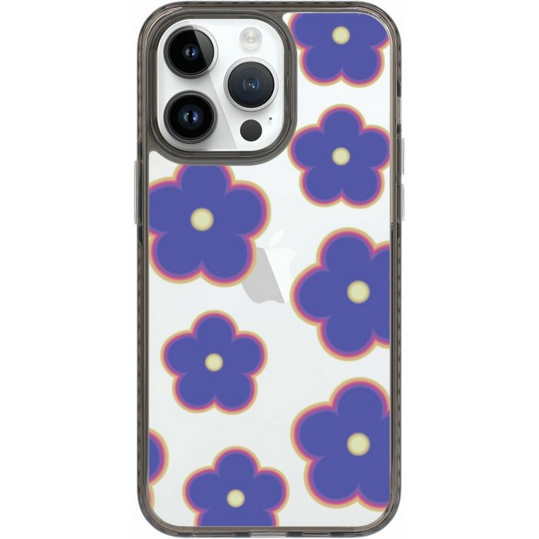 创意系列 花漾微风 iPhone16 Samsung S25气垫标准防摔镜面手机壳 - 手机壳/手机套 - 塑料 多色