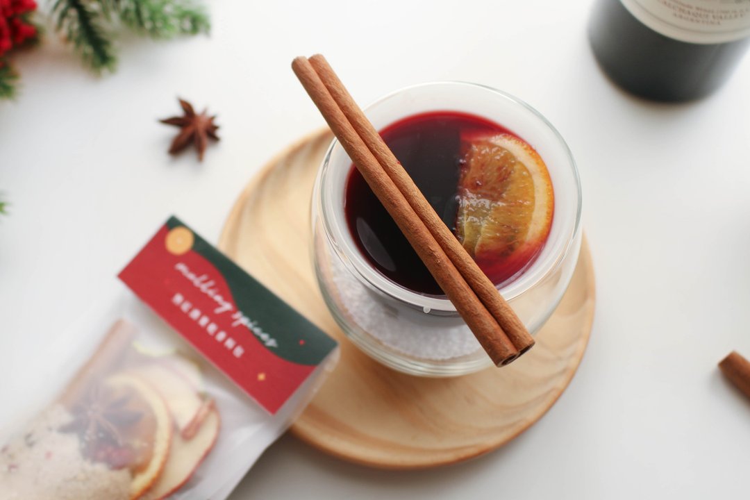 【圣诞礼盒】红酒 | 奶茶 | 可乐 三种香料包 - 茶 - 新鲜食材 红色