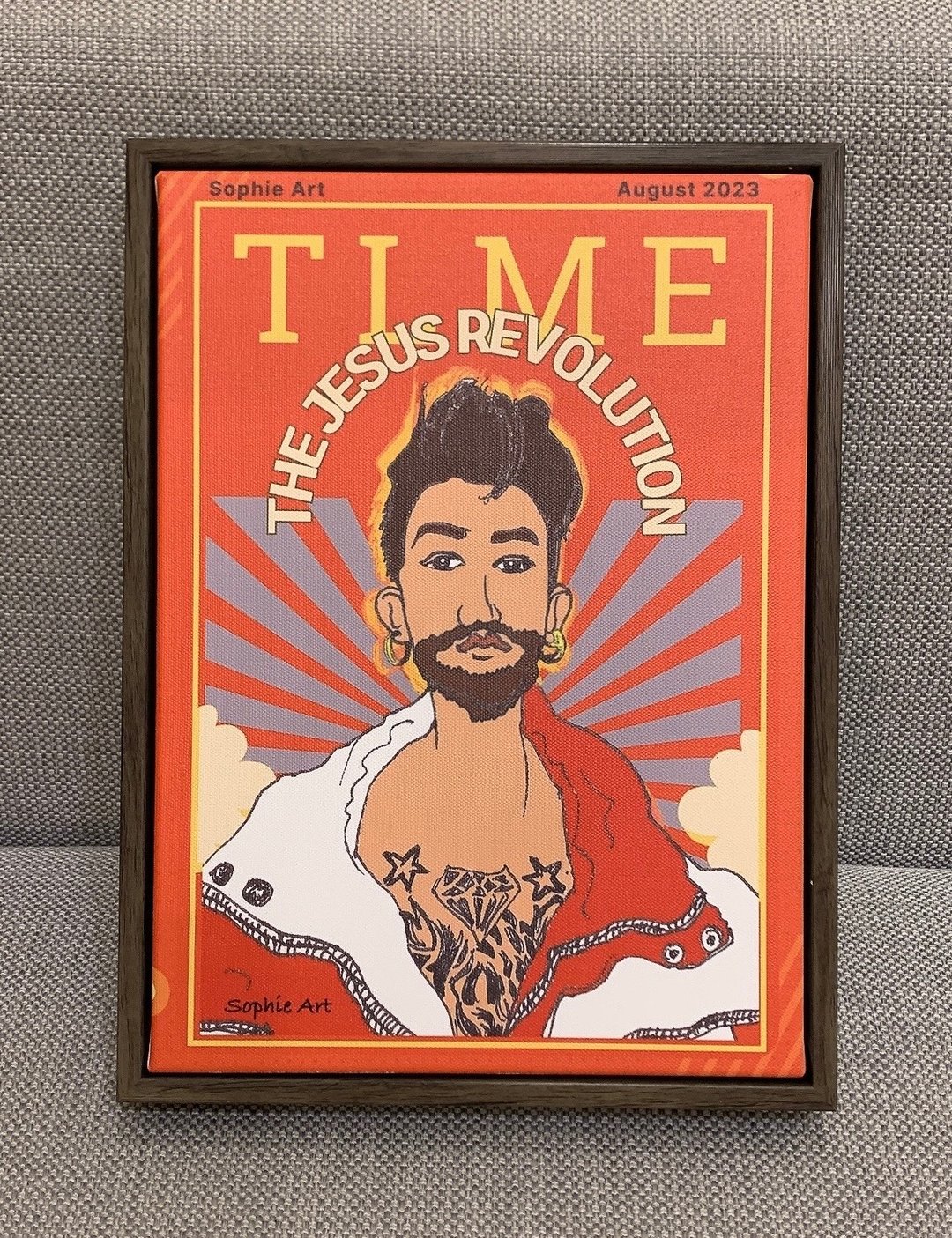 苏妃艺术/Jesus/耶稣革命/挂画/定制化尺寸/幸福小组 - 摆饰 - 木头 