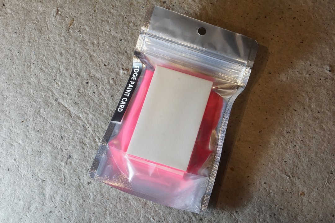 EDGE PAINT CARD         PINK - 卡片/明信片 - 纸 粉红色