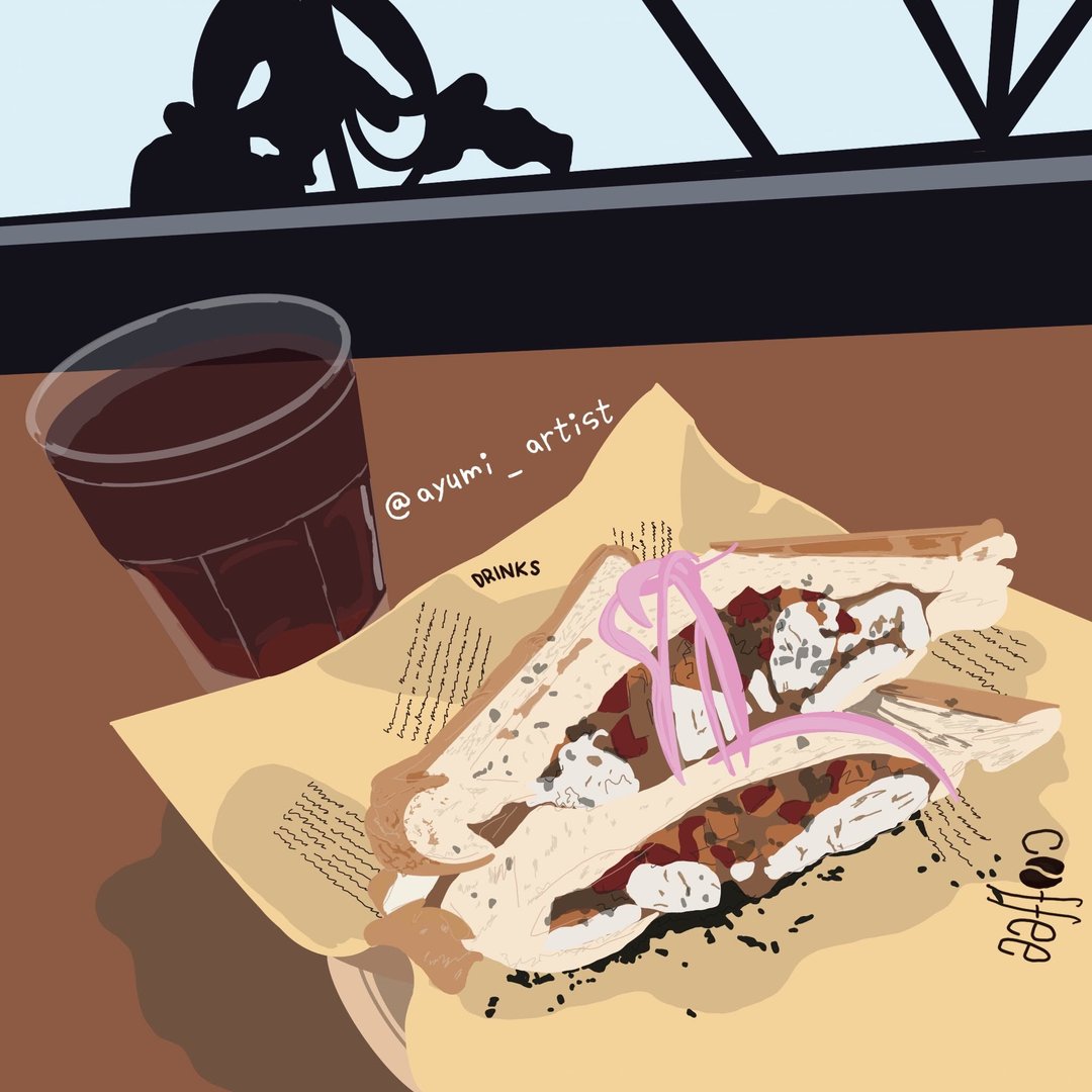 【数位】精致食物插画 电绘 食谱插画 食物写真 咖啡厅 疗愈插画 - 电子手绘真人画像/绘画/插画 - 其他材质 