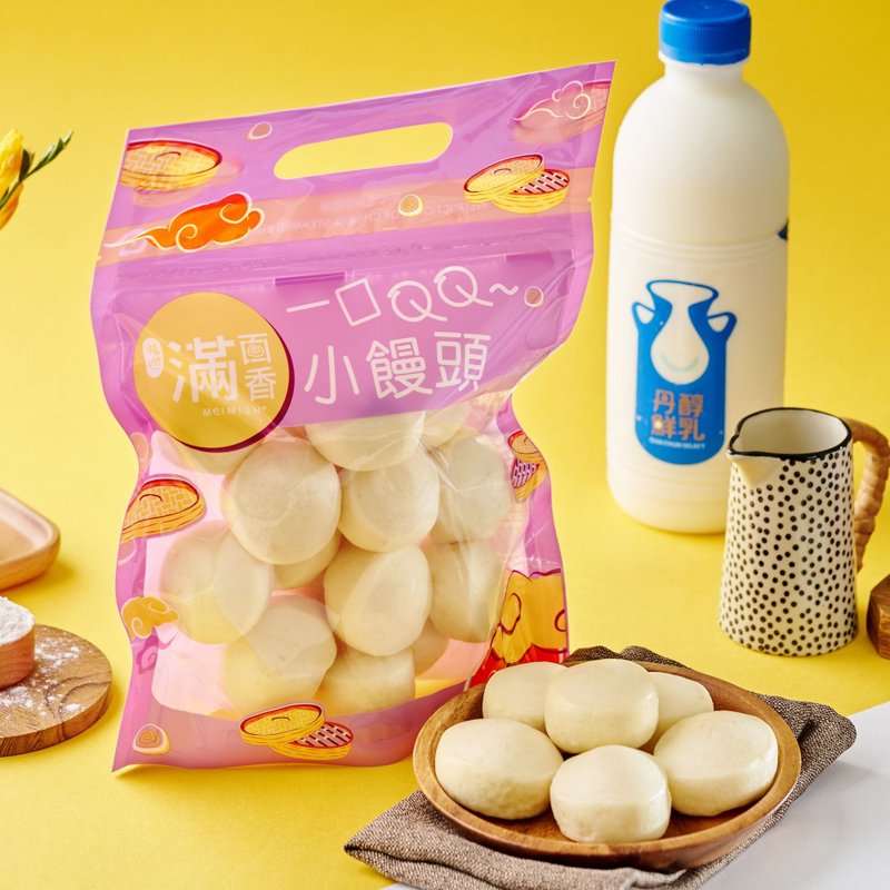 【满面香】QQ鲜奶小馒头-24入装 - 面包/吐司 - 新鲜食材 
