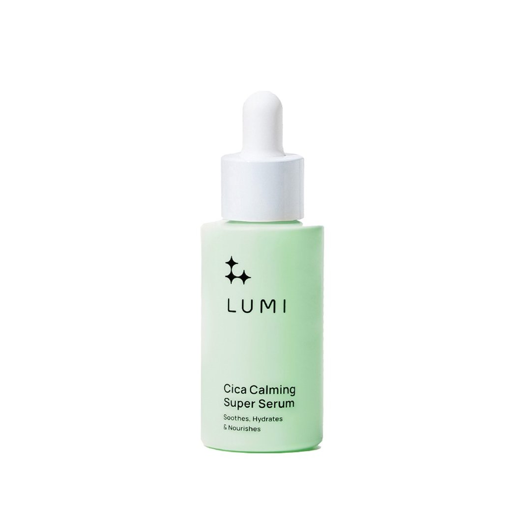 【即期限定优惠】LUMI 积雪草舒缓保湿超级精华 30ml - 精华液/安瓶 - 浓缩/萃取物 白色