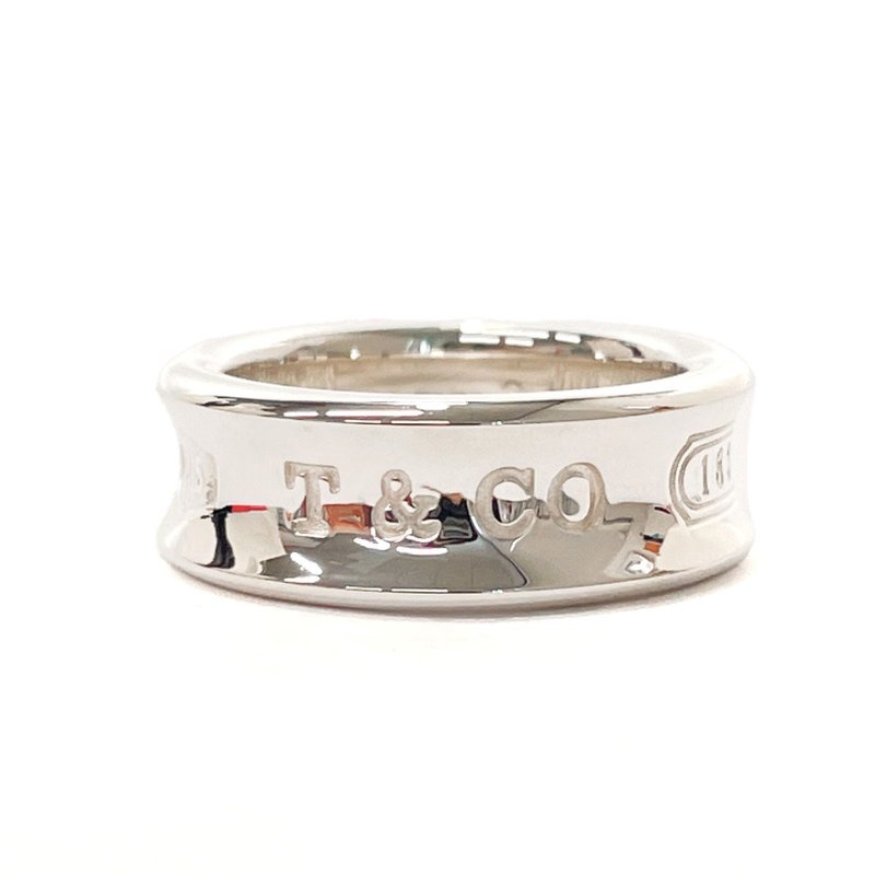 【日本直送 二手美品】9号 蒂芙尼 TIFFANY&Co. 戒指 1837 - 戒指 - 纯银 银色