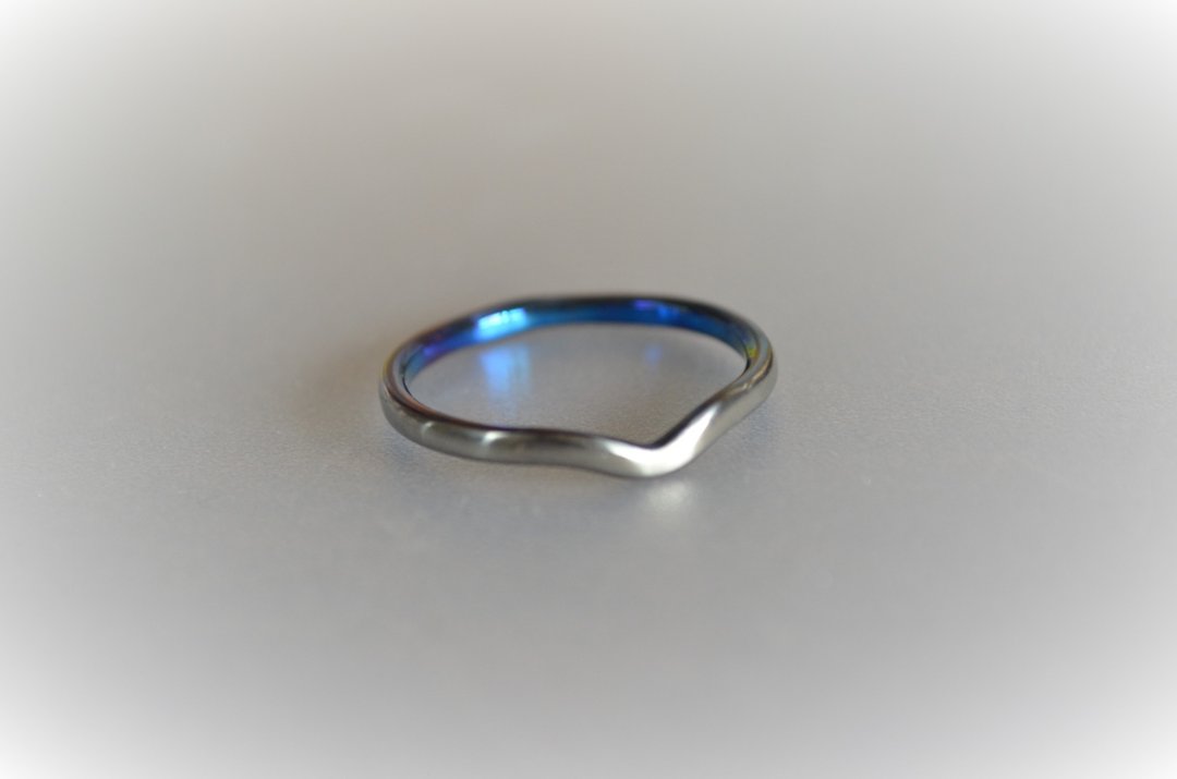 64 Titanium Ring No.17/Gr5/V - 戒指 - 其他金属 银色