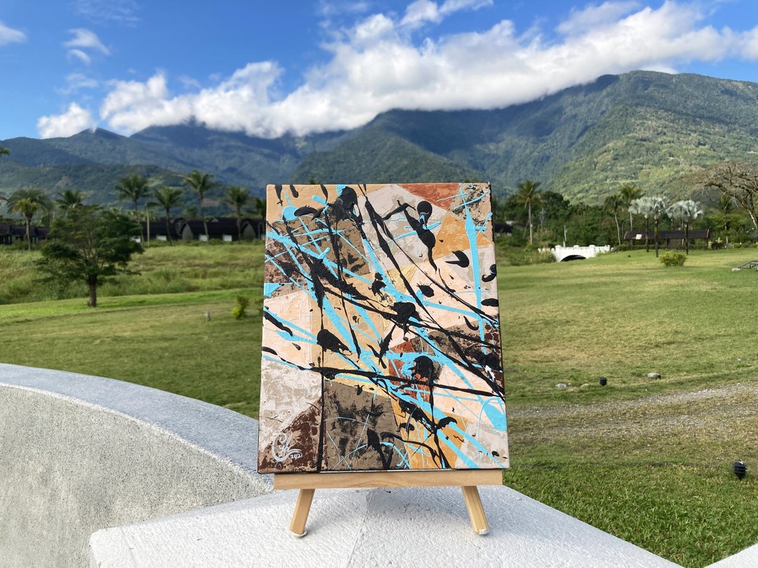 抽象绘画 感觉就像这样2  abstract painting Feel Like This 2 - 订制画像 - 棉．麻 多色