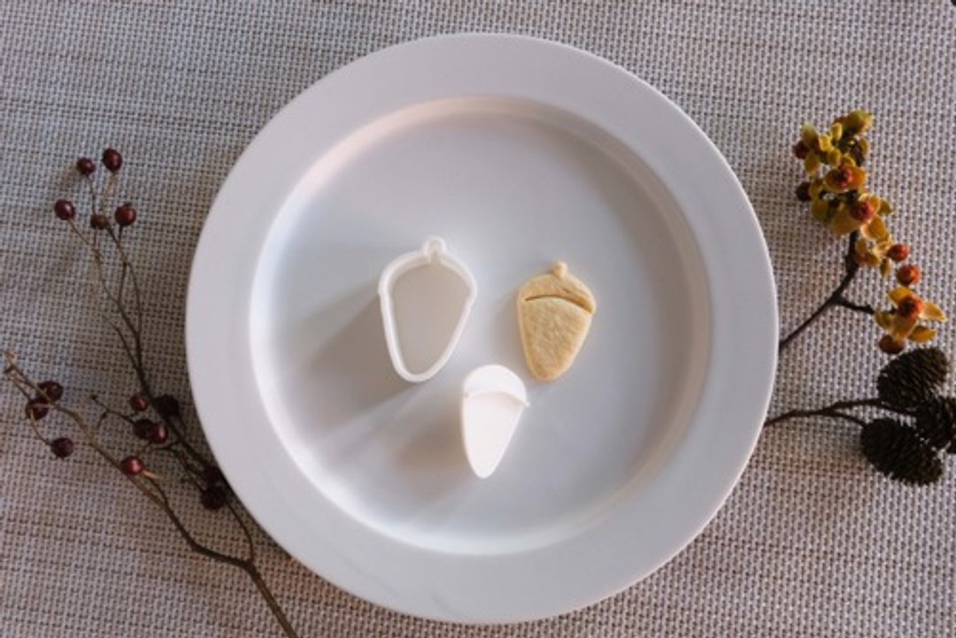 Acorn (cookie cutter / cookie type) - 厨房用具 - 木头 