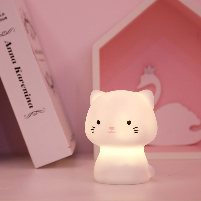 【充电小夜灯】SomeShine有亮点-小猫 - 灯具/灯饰 - 塑料 白色