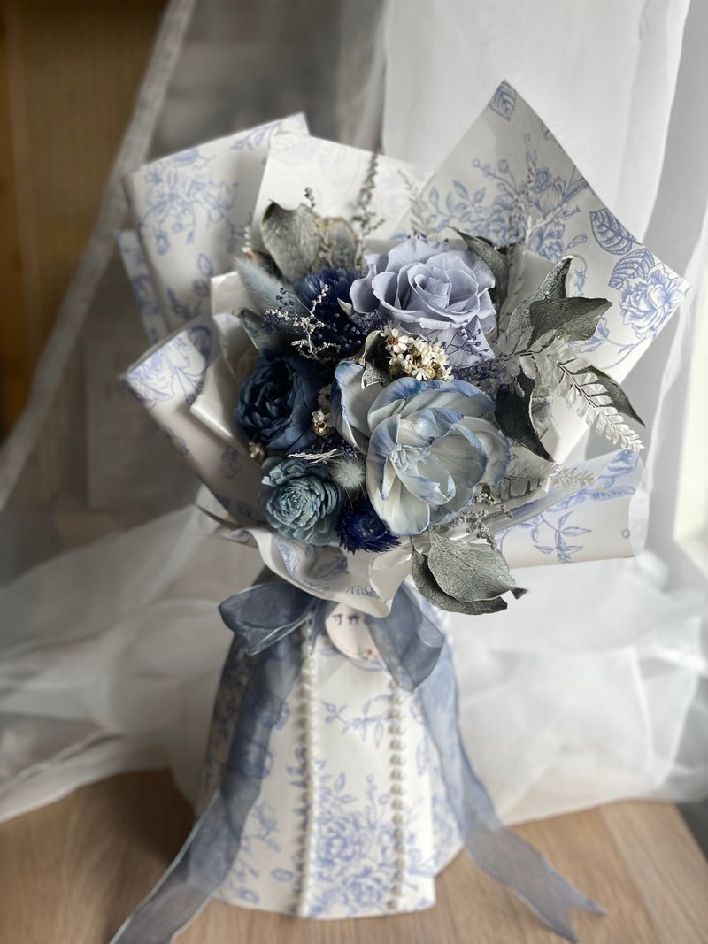 永生花束/情人节花束/毕业花束/母亲节花束/生日花束/定制化 - 干燥花/捧花 - 植物．花 