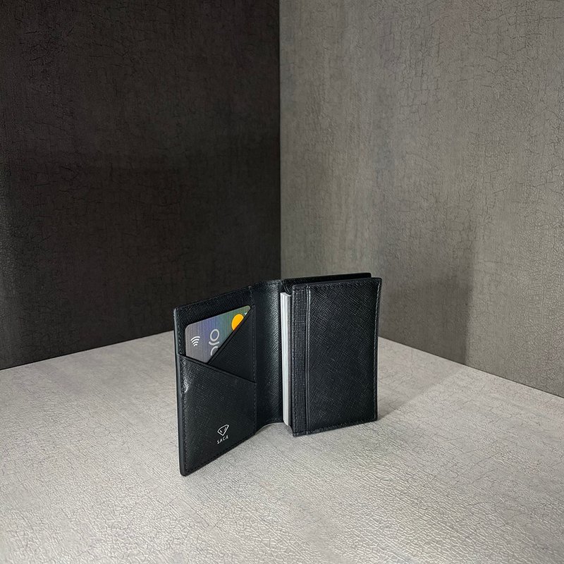 SACA sahib X card holder - 名片夹/名片盒 - 碳纤维 黑色