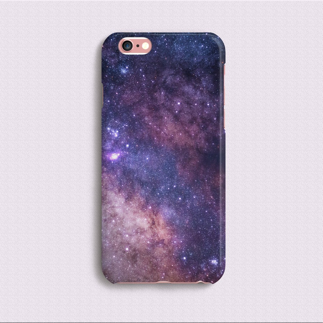 手机壳｜星液 Liquid Stars design by 拖稿王｜Z999CC006 - 手机壳/手机套 - 塑料 紫色