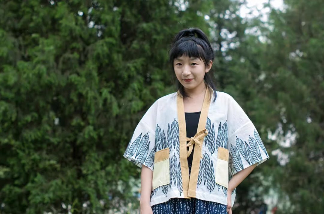 日式和风 羽织拼布和服道袍 - 女装上衣 - 其他材质 白色