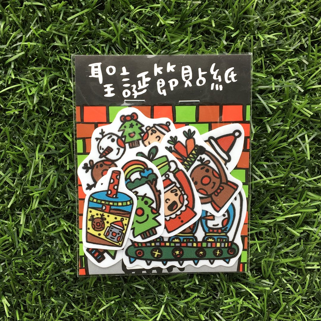圣诞快乐C系列贴纸组 - 贴纸 - 纸 