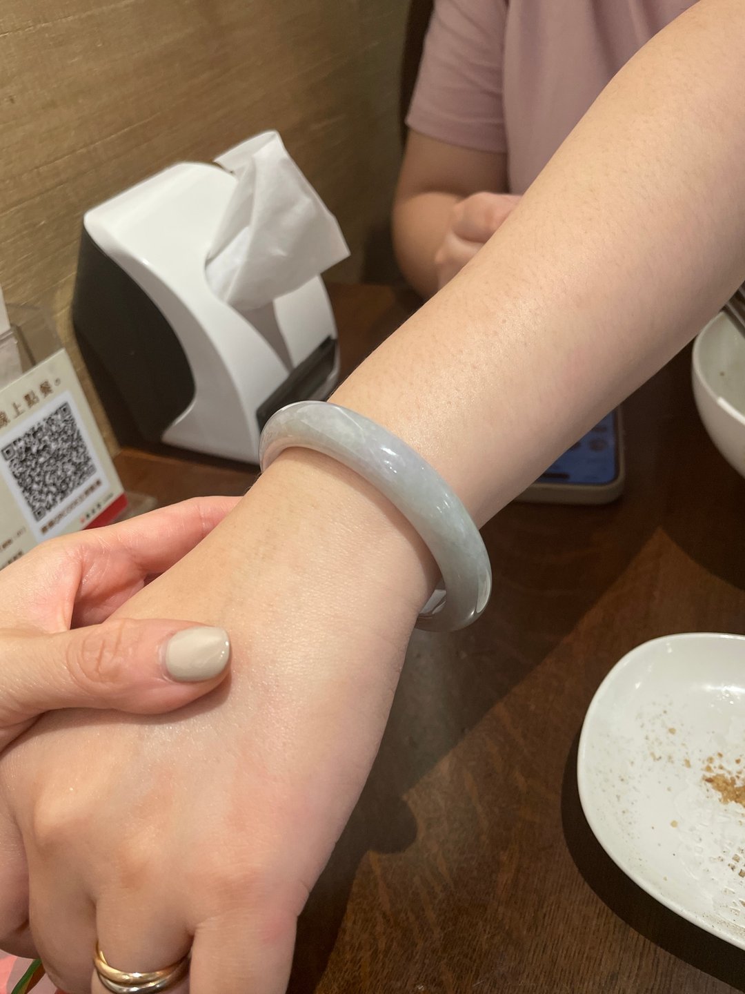 【定制/订金/补运费链接】陈*语春彩玉镯专用链接 - 手链/手环 - 玉石 绿色