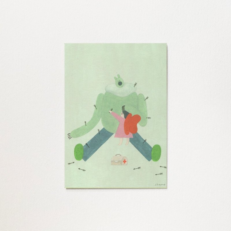 明信片 - 挡箭 - 卡片/明信片 - 纸 