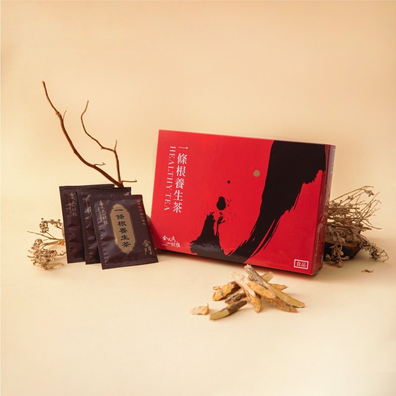 快速出货-送礼金门一条根养生茶 30包/盒 - 茶 - 纸 咖啡色