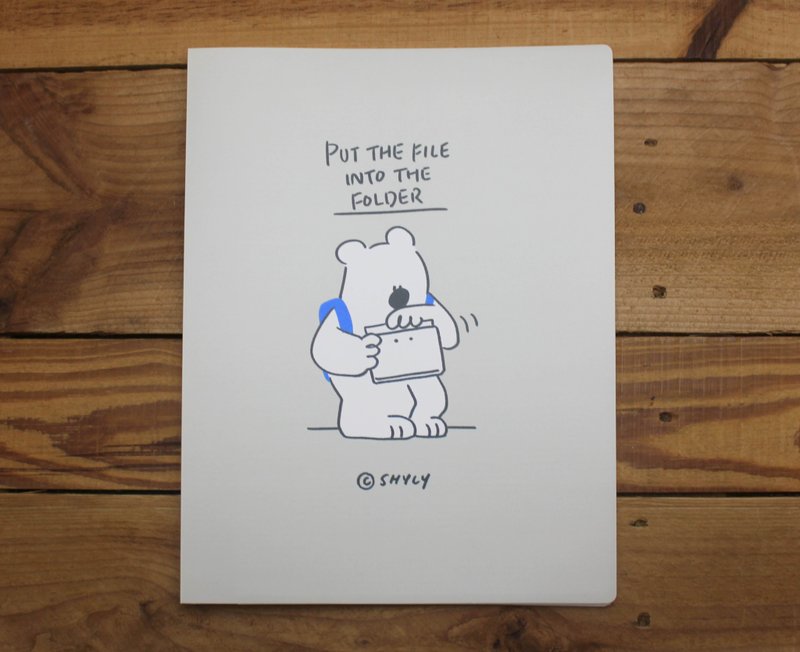 【10入资料夹】 黑田桑(PUT THE FILE)蓝 79201 - 文件夹/资料夹 - 塑料 灰色