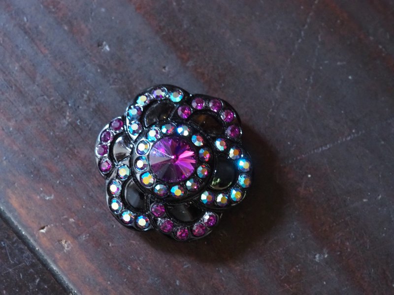 后孔28mm 1个按钮 - 其他 - 其他材质 紫色