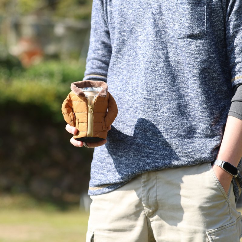 Outdoor Nation 饮品恒温外套 Drink Jacket_复古咖 - 露营用品 - 聚酯纤维 卡其色